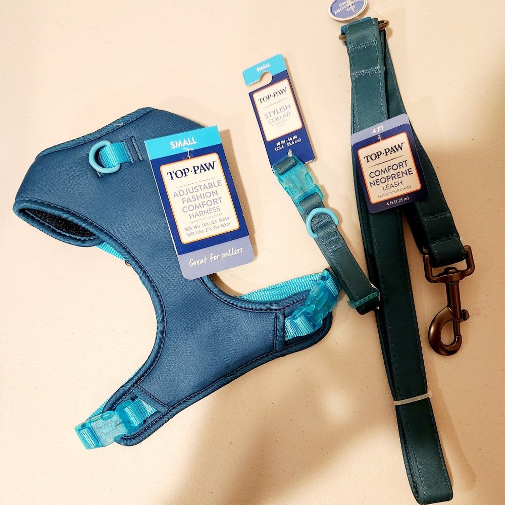 Top Paw Harness, Leash & Collar for Dogs